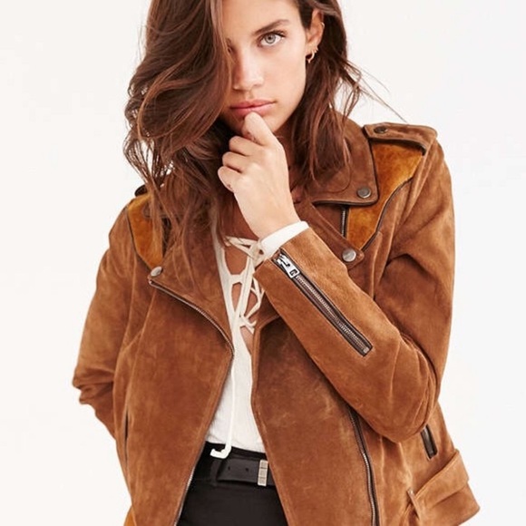 Urban Outfitters Jackets & Blazers - 🌵REAL LEATHER🌵Ecote Suede western-biker jacket